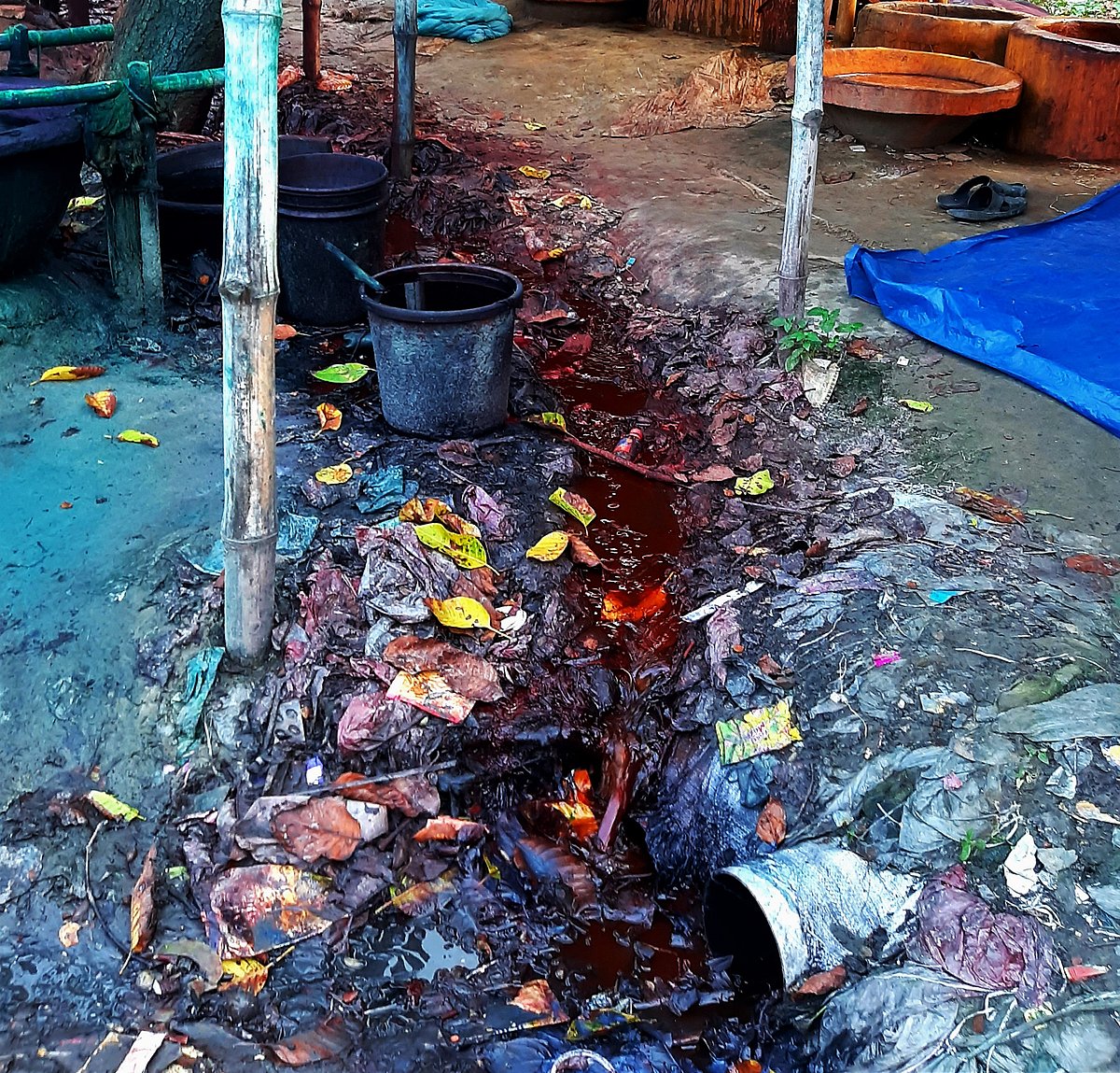 Workers have spent years in dirty surroundings like these.