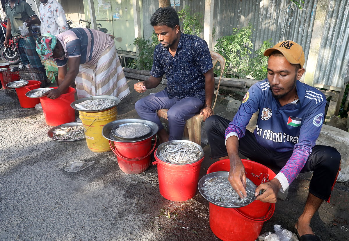 The roadside market opens at dawn and has emptied by 8am