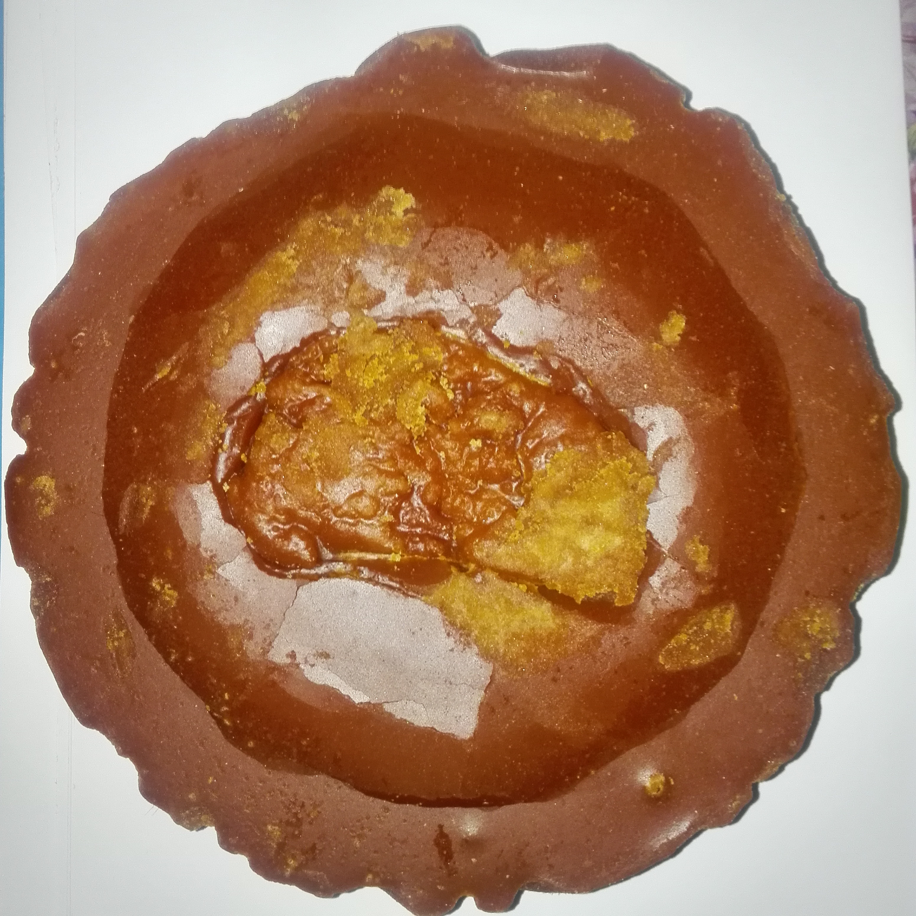 বাংলাদেশে খেজুরের রস জ্বাল দিয়ে তৈরি গুড়। ছবি: Ferdous / উইকিমিডিয়া কমন্স (CC BY-SA 4.0)