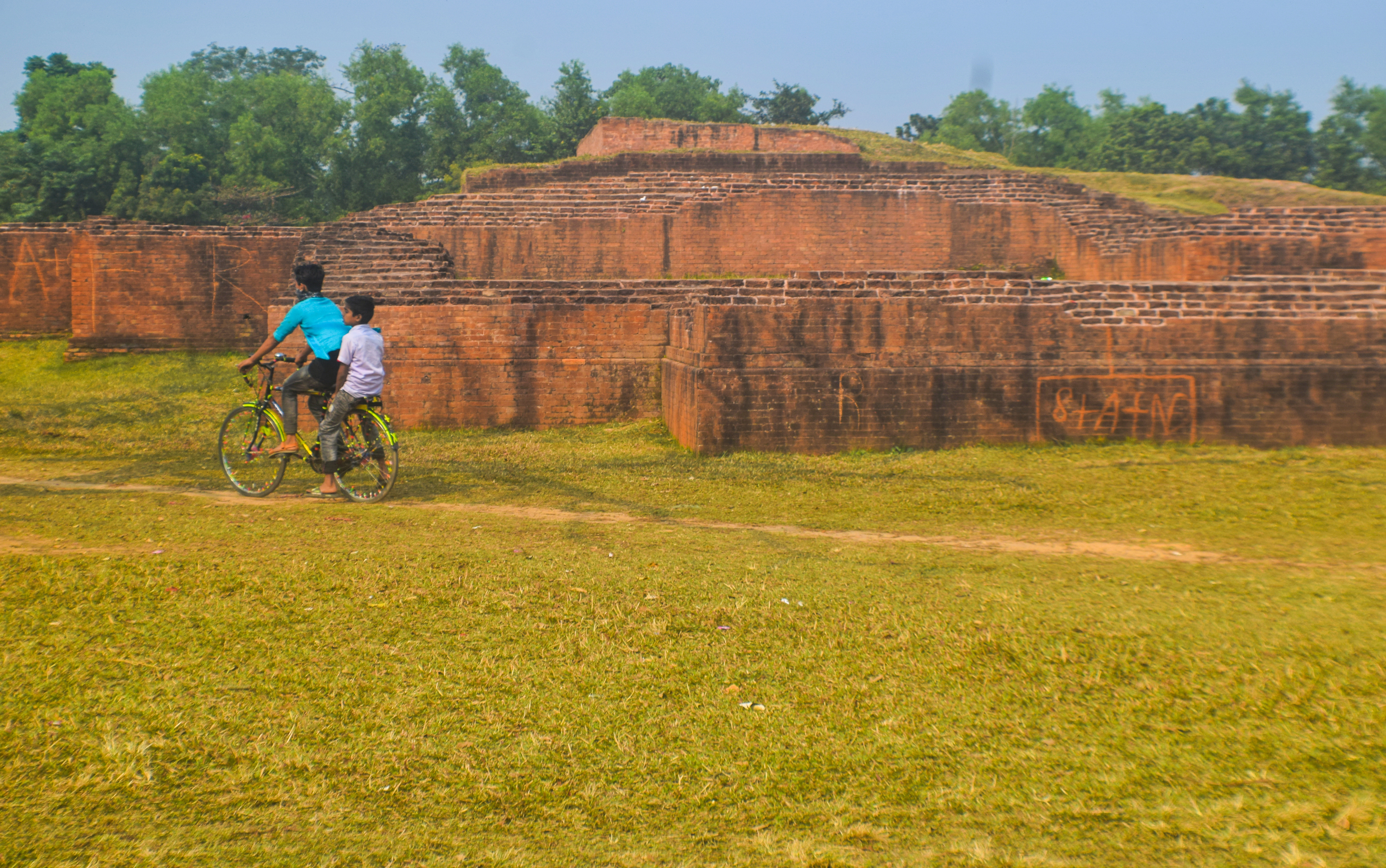 কুমিল্লার বুড়িচং উপজেলায় প্রত্নস্থান রানি ময়নামতির প্রাসাদ প্রাঙ্গণ। ছবি: Shariful Islam Masum / উইকিমিডিয়া কমন্স (CC BY-SA 4.0)