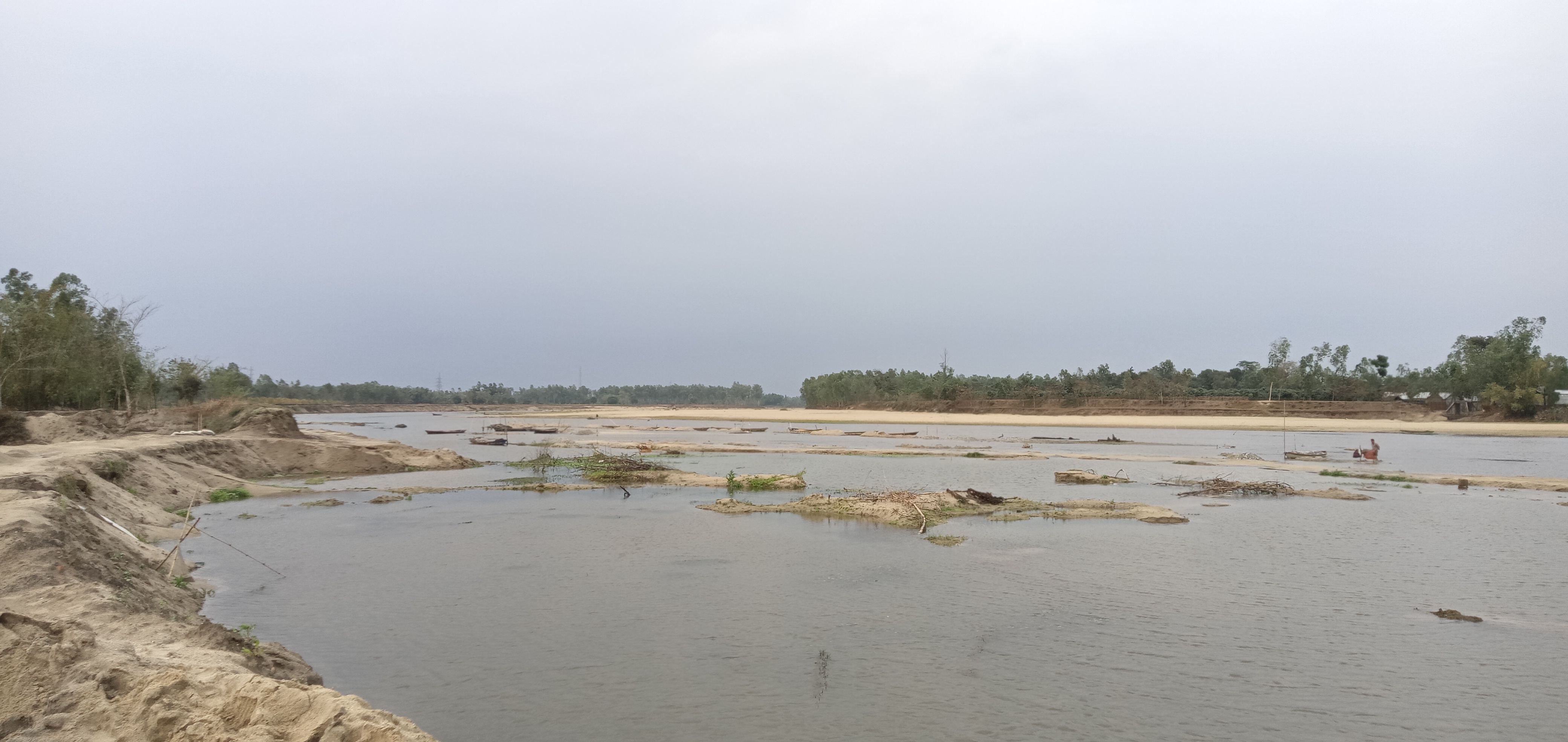 পঞ্চগড়ে করতোয়া নদী। ছবি: Umarcreationbd / উইকিমিডিয়া কমন্স (CC BY-SA 4.0)
