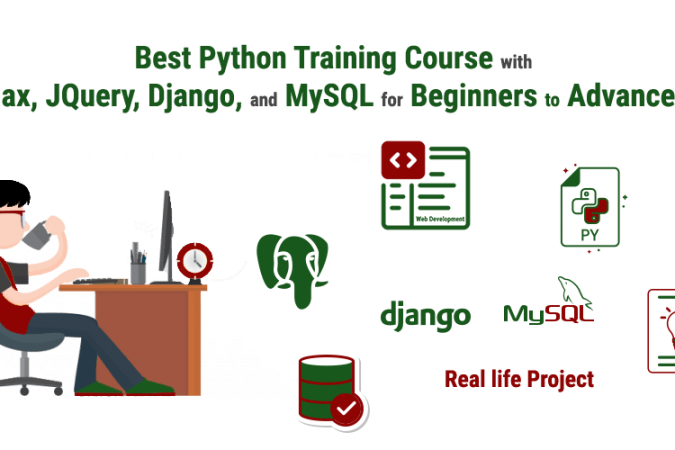 • Complete development package with learning Python, Django from scratch, Ajax, JQuery, and MySQL